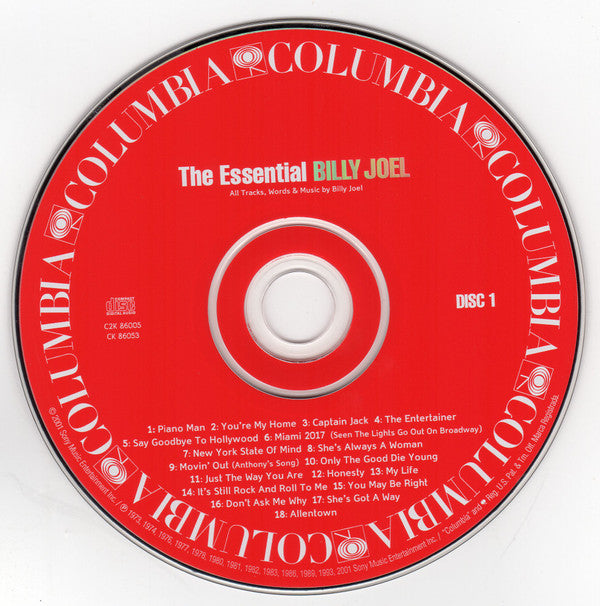 Billy Joel : The Essential Billy Joel (2xCD, Comp, RM)