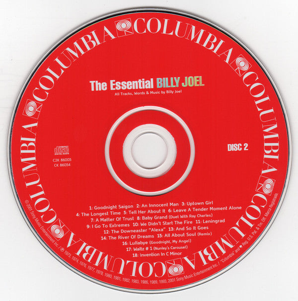 Billy Joel : The Essential Billy Joel (2xCD, Comp, RM)