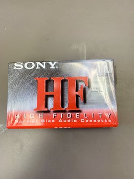 1995-96 Sony HF Blank Cassette 60mins