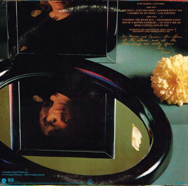 Anne Murray : Love Song (LP, Album, Win)