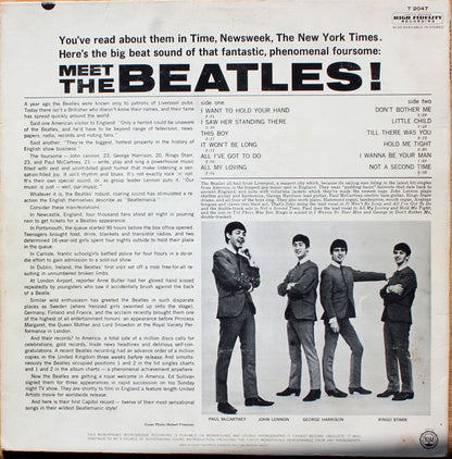 The Beatles : Meet The Beatles! (LP, Album, Mono, Los)