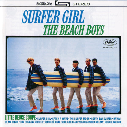 The Beach Boys : Surfer Girl (LP, Album, Scr)
