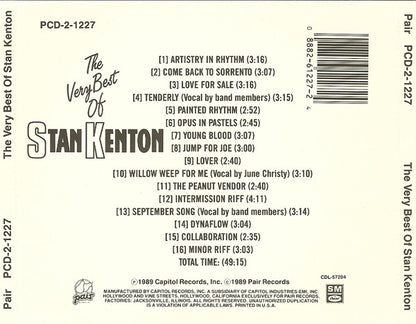 Stan Kenton : The Very Best Of Stan Kenton (CD, Comp)