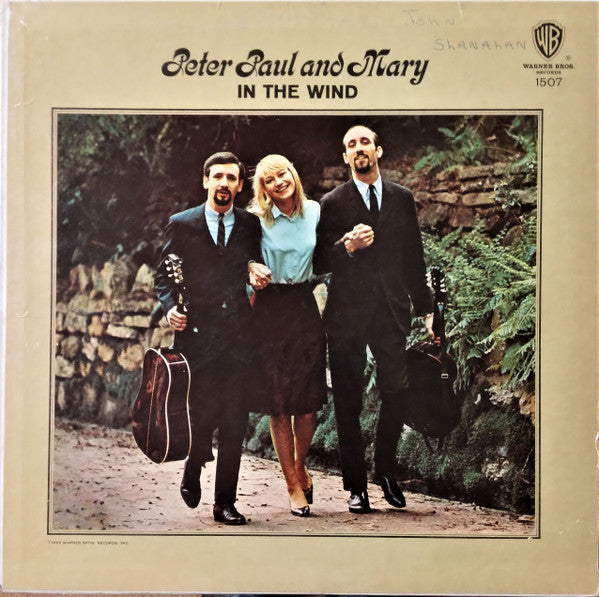 Peter, Paul And Mary* : In The Wind (LP, Album, Mono, Pit)