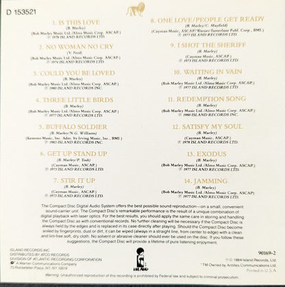 Bob Marley & The Wailers : Legend - The Best Of Bob Marley & The Wailers (CD, Comp, Club, Spe)