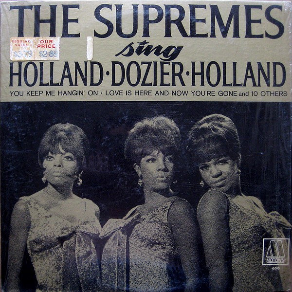 The Supremes : The Supremes Sing Holland-Dozier-Holland (LP, Album, Mono, RCA)