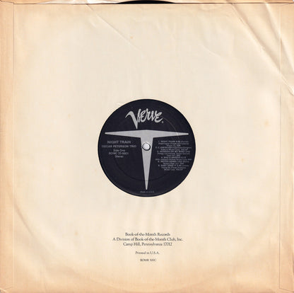 The Oscar Peterson Trio : Night Train (LP, Album, Club, RE)