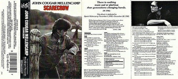 John Cougar Mellencamp : Scarecrow (Cass, Album, 72)