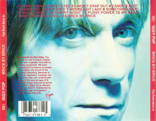 Iggy Pop : Brick By Brick (CD, Album)
