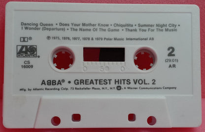 ABBA : Greatest Hits Vol. 2 (Cass, Comp, Club, Dol)