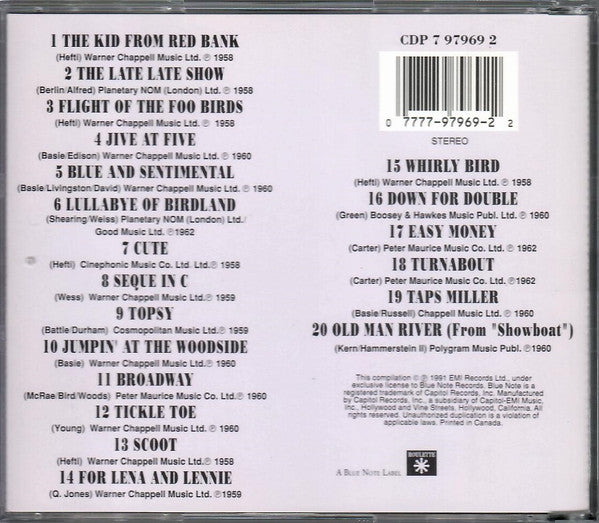 Count Basie : "The Best Of" The Roulette Years (CD, Comp)