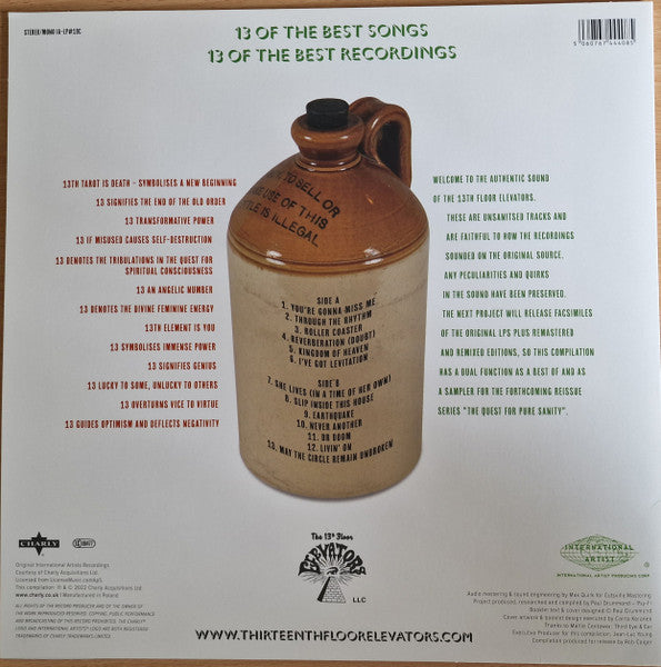 13th Floor Elevators : 13 Of The Best (LP, Comp, Red)