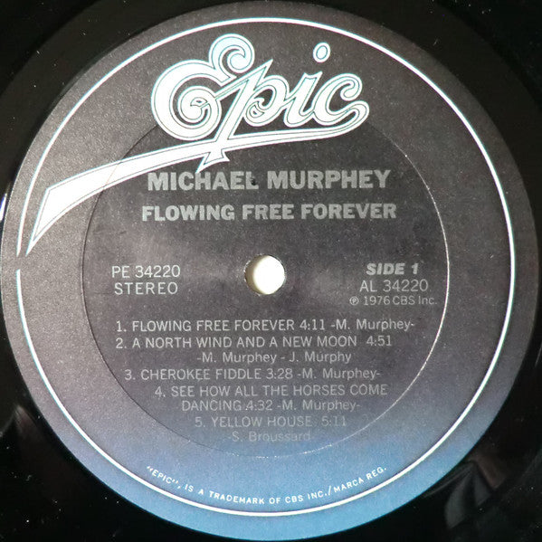 Michael Murphey* : Flowing Free Forever (LP, Album, RE, Ter)