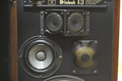 McIntosh XR3 Floor Standing Speakers * Refoamed 7/2026 * Fully Serviced * No Store Shipping