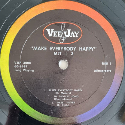 MJT+3 : Make Everybody Happy (LP, Album, Mono)