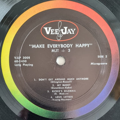 MJT+3 : Make Everybody Happy (LP, Album, Mono)