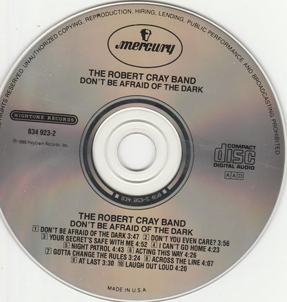 The Robert Cray Band : Don't Be Afraid Of The Dark (CD, Album)