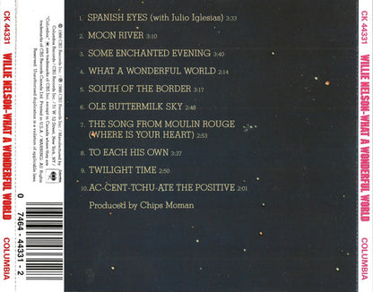 Willie Nelson : What A Wonderful World (CD, Album)