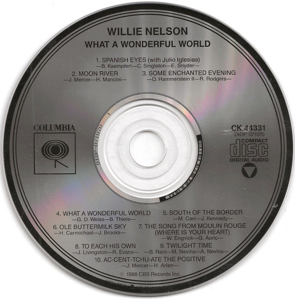 Willie Nelson : What A Wonderful World (CD, Album)