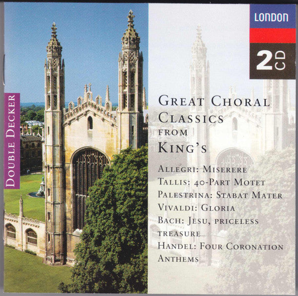King's College Choir, Cambridge* : Great Choral Classics (2xCD, Comp)
