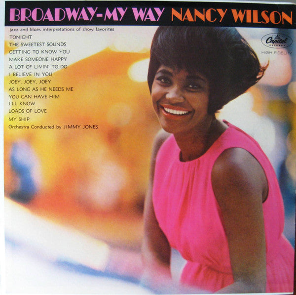 Nancy Wilson : Broadway - My Way (LP, Album, RE)