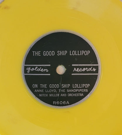 Anne Lloyd & The Golden Children's Chorus, Jimmy Carroll And Orchestra* : Songs From Shirley Temple Movies (6")