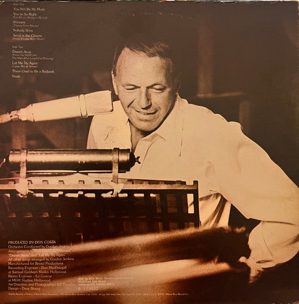 Frank Sinatra : Ol' Blue Eyes Is Back (LP, Album, Club)
