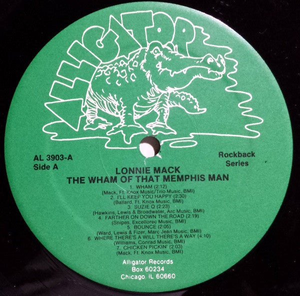 Lonnie Mack : The Wham Of That Memphis Man! (LP, Album, RE)
