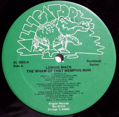 Lonnie Mack : The Wham Of That Memphis Man! (LP, Album, RE)