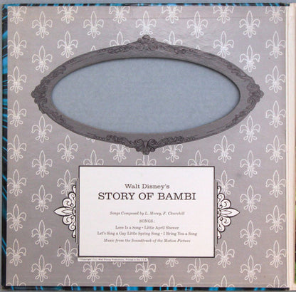 L. Morey*, F. Churchill* : Walt Disney's Story Of Bambi (LP, Album, Mono, RE, RP, Gat)