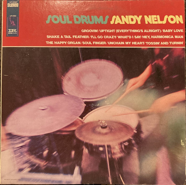 Sandy Nelson : Soul Drums (LP, Album)
