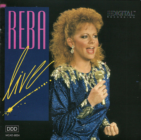 Reba McEntire : Live (CD, Album, Club, RE)