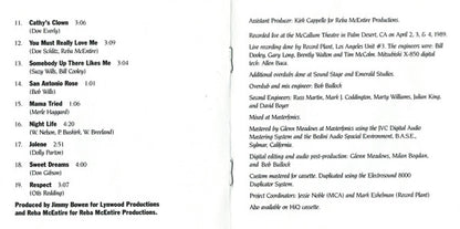 Reba McEntire : Live (CD, Album, Club, RE)