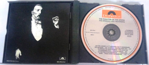 Andrew Lloyd Webber : The Phantom Of The Opera (2xCD, Album)