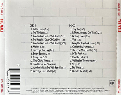 Pink Floyd : The Wall (2xCD, Album, RE)