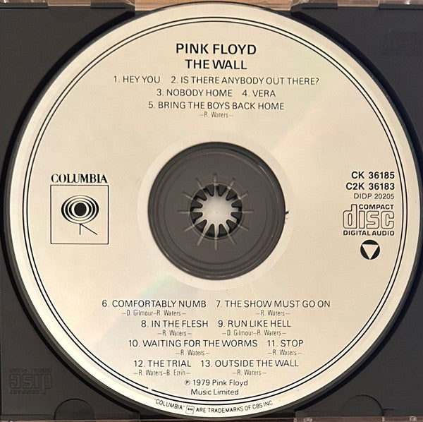 Pink Floyd : The Wall (2xCD, Album, RE)