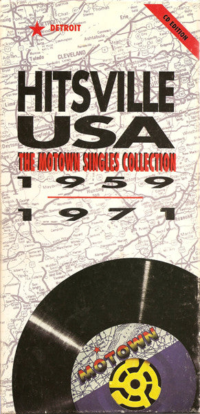 Various : Hitsville USA • The Motown Singles Collection 1959-1971 (4xCD, Comp, Mono + Box)
