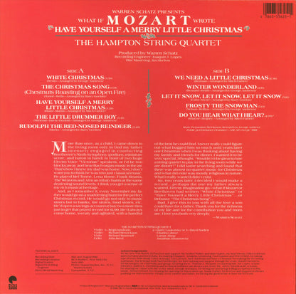 The Hampton String Quartet : What If Mozart Wrote "Have Yourself A Merry Little Christmas" (LP, Album)