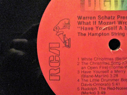 The Hampton String Quartet : What If Mozart Wrote "Have Yourself A Merry Little Christmas" (LP, Album)
