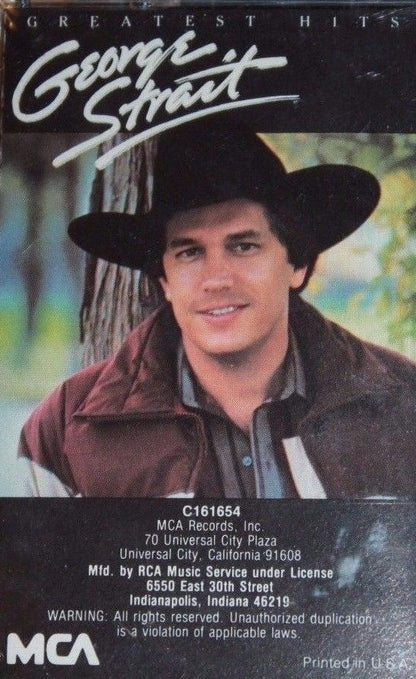 George Strait : Greatest Hits (Cass, Comp, Club)