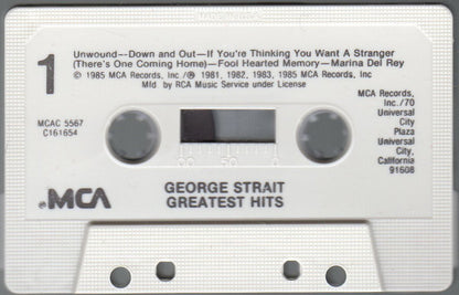 George Strait : Greatest Hits (Cass, Comp, Club)