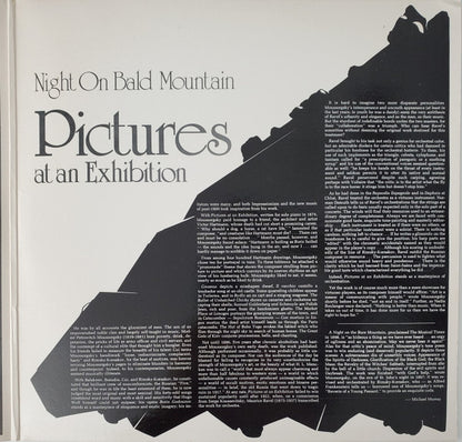 Lorin Maazel, The Cleveland Orchestra, Moussorgsky* : Pictures At An Exhibition / Night On Bald Mountain (LP, Album)