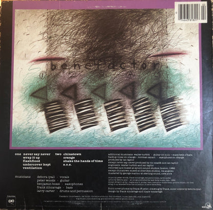 Romeo Void : Benefactor (LP, Album, RE, Pit)