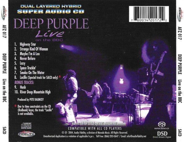 Deep Purple : Live On The BBC (SACD, Hybrid, Album, RE)