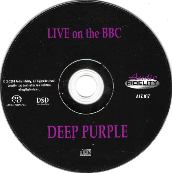 Deep Purple : Live On The BBC (SACD, Hybrid, Album, RE)