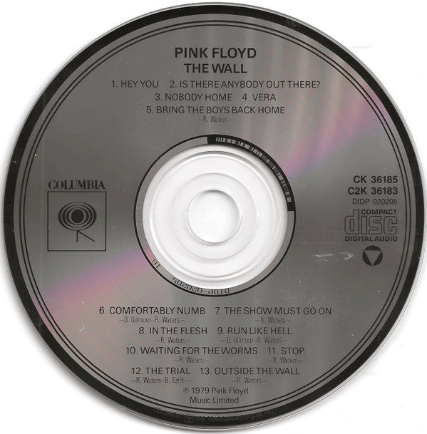 Pink Floyd : The Wall (2xCD, Album, RE)