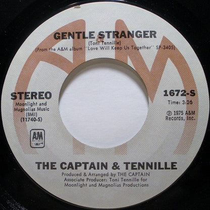The Captain & Tennille* : Love Will Keep Us Together (7", Single, Styrene, Pit)