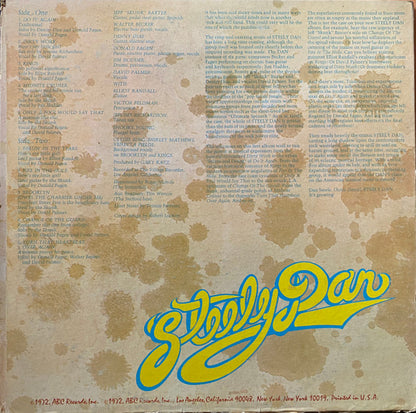 Steely Dan : Can't Buy A Thrill (LP, Album, Ter)
