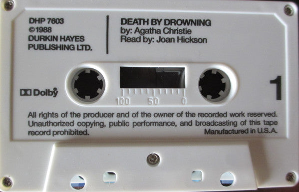 Agatha Christie, Joan Hickson : Death By Drowning (Cass)