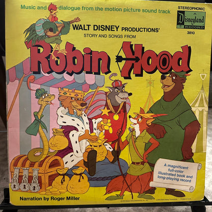 Roger Miller : Story And Songs From Robin Hood  (LP, Album, RP, Rai)